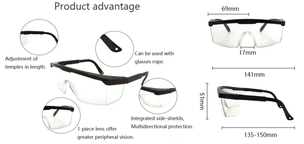 Supplier High Quality Flip-up Double PVC Lens Anti-Glare Safety Glasses Work Welding Goggles