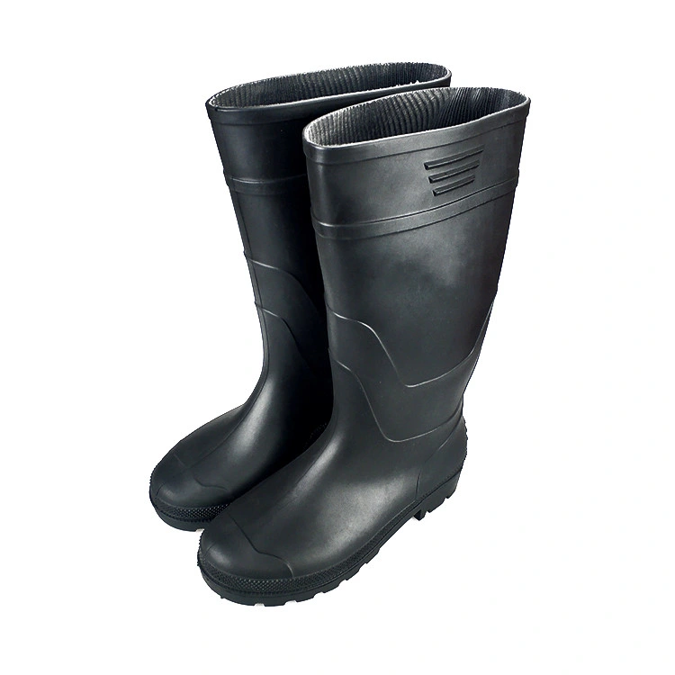 Rubber Boots Safety Rain Boots with Steel Toe and Steel Sole in Guangzhou