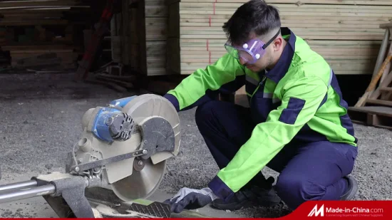 CE Hppe Protección de manos sin costuras Mecánico Seguridad en el trabajo Trabajo Blanco PU Anti corte Prueba Blanco Corte resistente Guante de trabajo